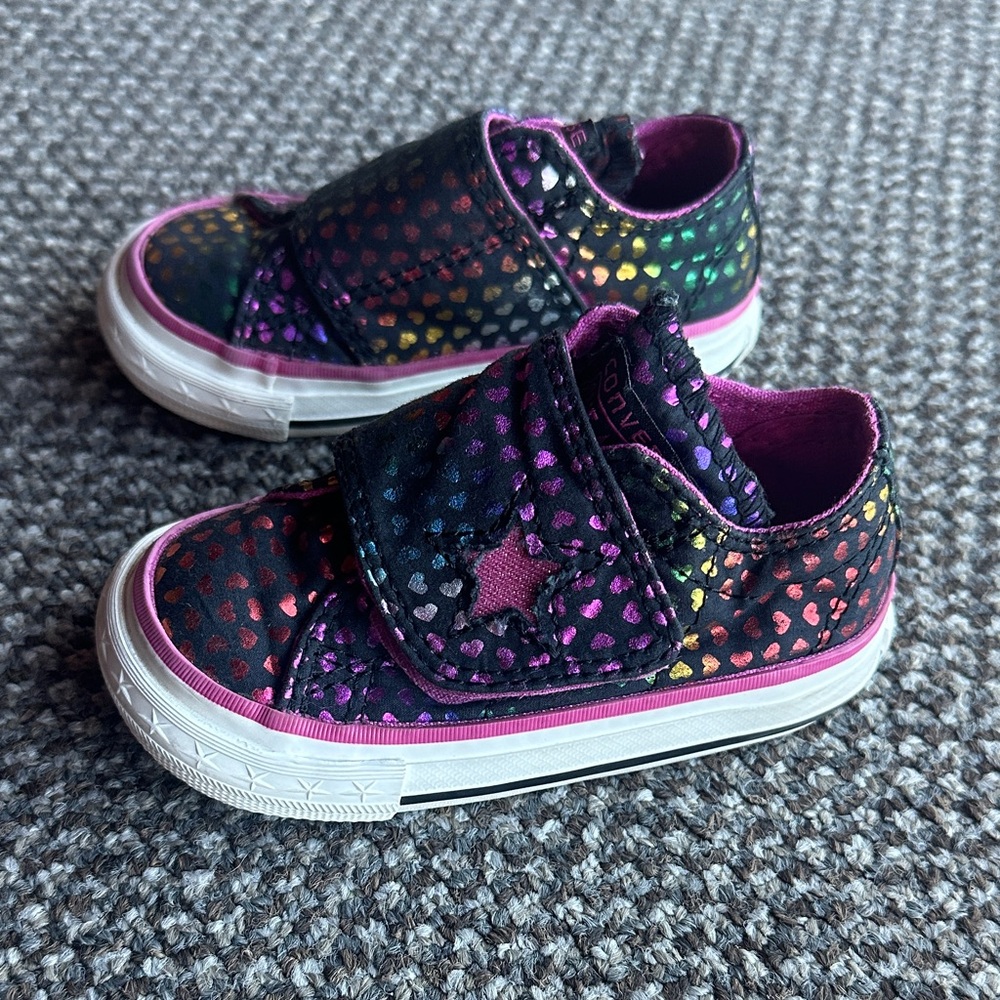 Vibrant Multicolor Kids Sneakers with Velcro